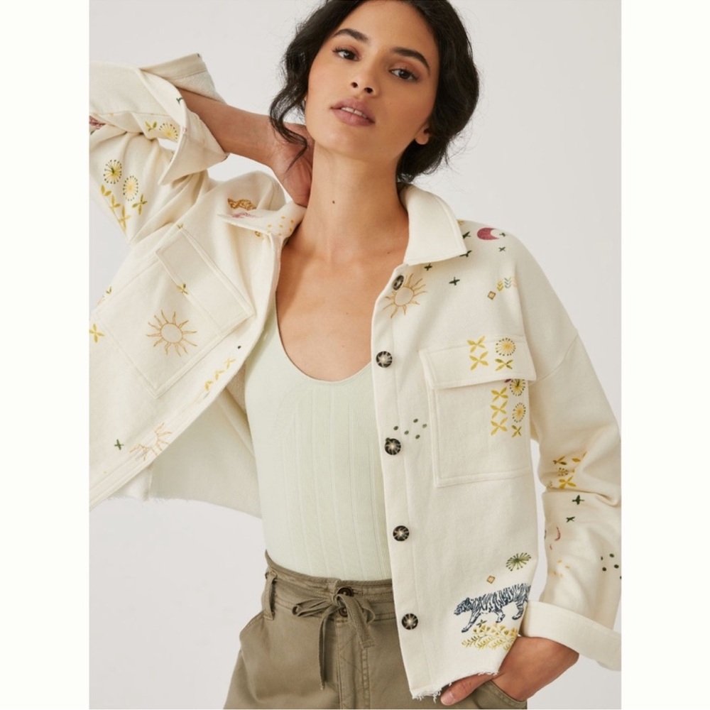 EUC Pilcro Classic Shirt Jacket Small